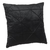 Perna Decorativa Neagra Velvet Forme Geometrice 45x45cm
