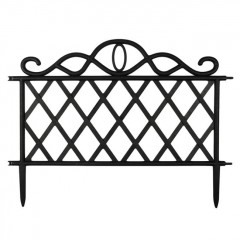 Gard Decorativ din Plastic 47x36cm - 3buc