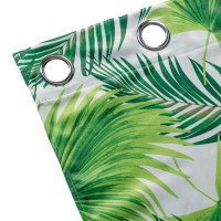 Draperie Ecru Frunze Tropicale 140x260cm, 1 buc