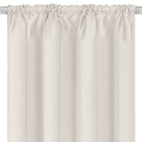 Draperie Decorativa Ecru cu Banda 140x260cm, 1 buc