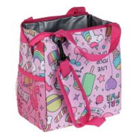 Geanta Izoterma Roz Unicorn pentru Fete 23x14x25cm - 8L