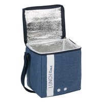 Geanta Izoterma Blue Jean cu Fermoar 19x15x20cm - 6L