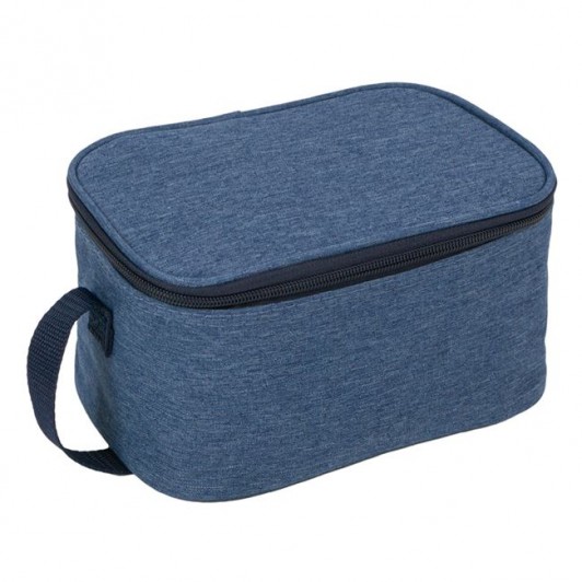 Geanta Izoterma Blue Jean cu Fermoar 21x12x14cm - 4L