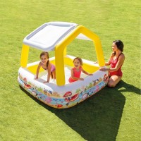 Piscina cu Acoperire pentru Copii ”Sun Shade” 157xx157x122cm