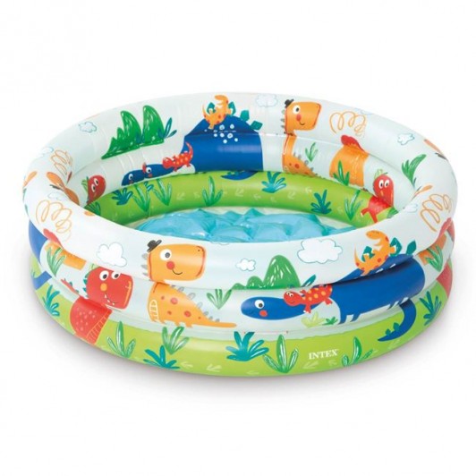 Piscina cu Model Dinozauri pentru Bebelusi 6Ø1x22cm