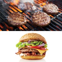 Presa din Aluminiu pentru Hamburger Ø11x8cm