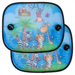 Set 2 parasolare Auto cu Animalute 44x36cm