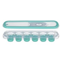 Cutie pentru Gheata cu Capac Transparent de Plastic cu 12 Compartimente