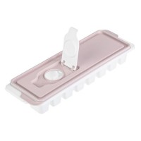 Cutie Alba din Plastic pentru 16 Cuburi de Gheata cu Capac, multicolor