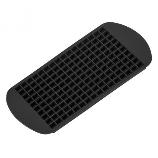 Forma din Silicon Negru pentru 160 de Cuburi Mini de Gheata 24x12x1cm