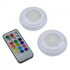 Lampi LED Multicolor cu Telecomanda - 2buc