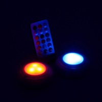 Lampi LED Multicolor cu Telecomanda - 2buc