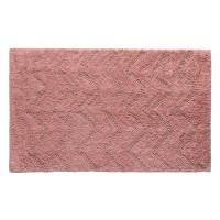 Set Covorase pentru Baie Dusty Pink Model Gresie - 2 buc