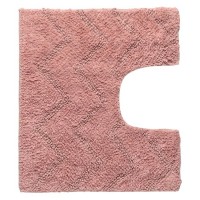 Set Covorase pentru Baie Dusty Pink Model Gresie - 2 buc