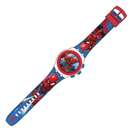 Ceas pentru Copii Digital 3D Glowing Spiderman