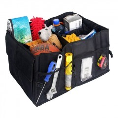 Suport Organizator Auto Negru Pliabil 56x39x26.5cm pentru portbagaj