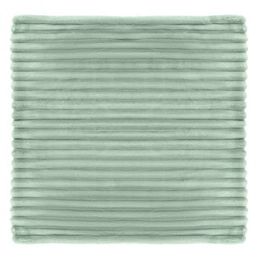 Fata de Perna Decorativa de Iarna Flannel Verde Menta 45x45cm