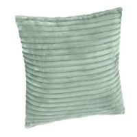 Fata de Perna Decorativa de Iarna Flannel Verde Menta 45x45cm