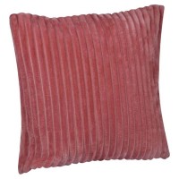 Fata de Perna Decorativa de Iarna Flannel Powder Pink 45x45cm