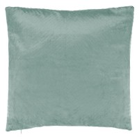 Perna Decorativa de Iarna Velvet Verde cu Dungi 45x45cm