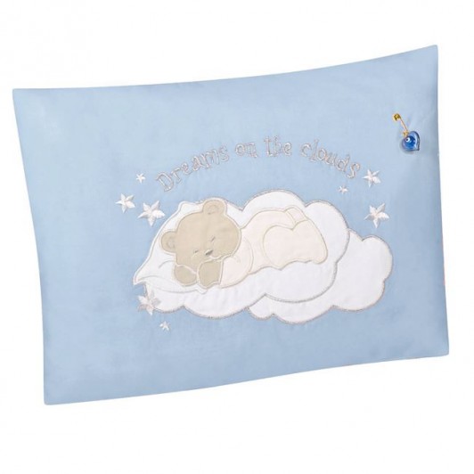 Perna Bebe Ciel Ursulet Brodat 38x28cm