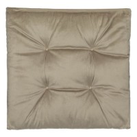 Perna Scaun Decorativa Bej Velvet 38x38cm