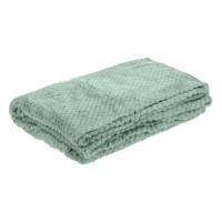 Cuvertura Decorativa de Iarna Verde Menta PopCorn Sherpa 160x130cm