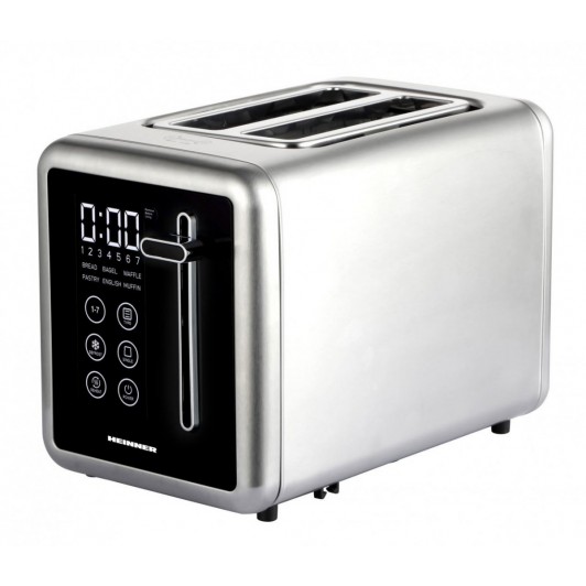 Prajitor de paine digital HTP-DD900BKSS , 900w, control touch, capacitate 2 felii, 7 niveluri