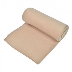 Patura Fleece Bej, dimensiune 220x150cm