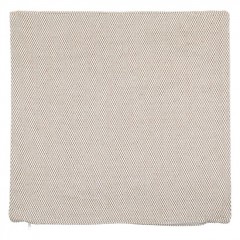 Fata de Perna Decorativa Maro cu Model Reliefat 45x45cm