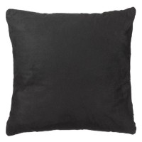 Perna Decorativa de Iarna Neagra Velvet Forme Geometrice 45x45cm