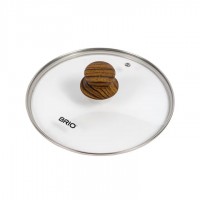 Cratita cu capac, 4.8L, BRIO, MOCCA MARBLE edition, 24 CM