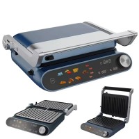 Sandwich Maker 2in1 Hausberg, Putere 2200 W, Placi sanwich si grill, strat anti-aderent