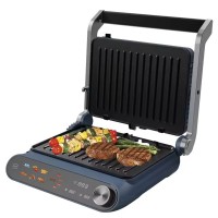 Sandwich Maker 2in1 Hausberg, Putere 2200 W, Placi sanwich si grill, strat anti-aderent