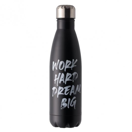 Sticla de Apa Izoterma - Termos Negru Work Hard 500ml