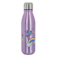 Sticla Apa din Aluminiu Mov Diamant Curcubeu Fluture Girl 600ml