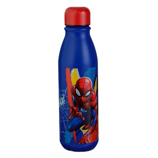 Sticla Apa din Aluminiu Albastra Spiderman 600ml