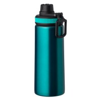 Sticla de Apa de Inox Turcoaz Mat Drink More Water 700ml