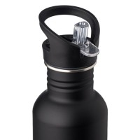 Sticla de Apa de Inox Negru Mat Life is a Journey 500ml