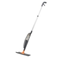 Mop spray multifunctional Mega Clean, rezerva microfibra, racleta lamela cauciuc, suport servetele