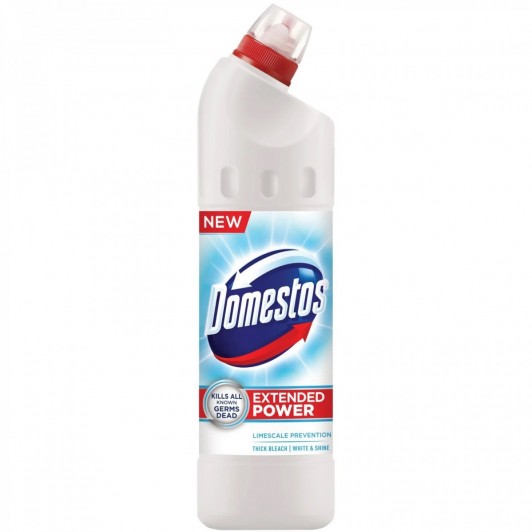 Domestos Dezinfectant WC, 750 ml, White & Shine