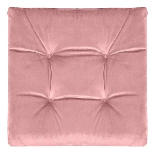 Perna Scaun Decorativa Roz Velvet 40x40cm