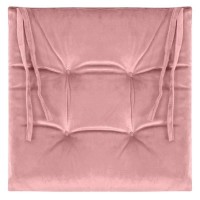 Perna Scaun Decorativa Roz Velvet 40x40cm