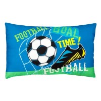 Perna Decorativa Albastra Footbal pentru Copii 50x30cm