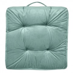 Perna Velvet Verde Menta de Podea 43x43cm