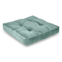 Perna Velvet Verde Menta de Podea 43x43cm