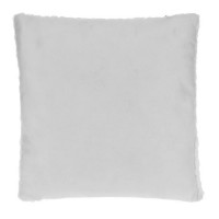 Perna Decorativa de Craciun Alba Om de Zapada cu Caciula Rosie 35x35cm