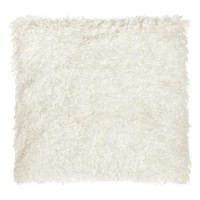 Perna Decorativa de Blana Off White Teddy pentru Canapea 45x45cm