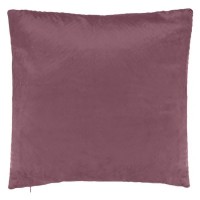 Perna Decorativa de Iarna Bordo Velvet cu Dungi Reliefate 45x45cm