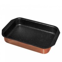 Brio Copper Tava Antiaderenta Aluminiu Stantat Dreptunghiulara 35.5X24.8X6.2cm